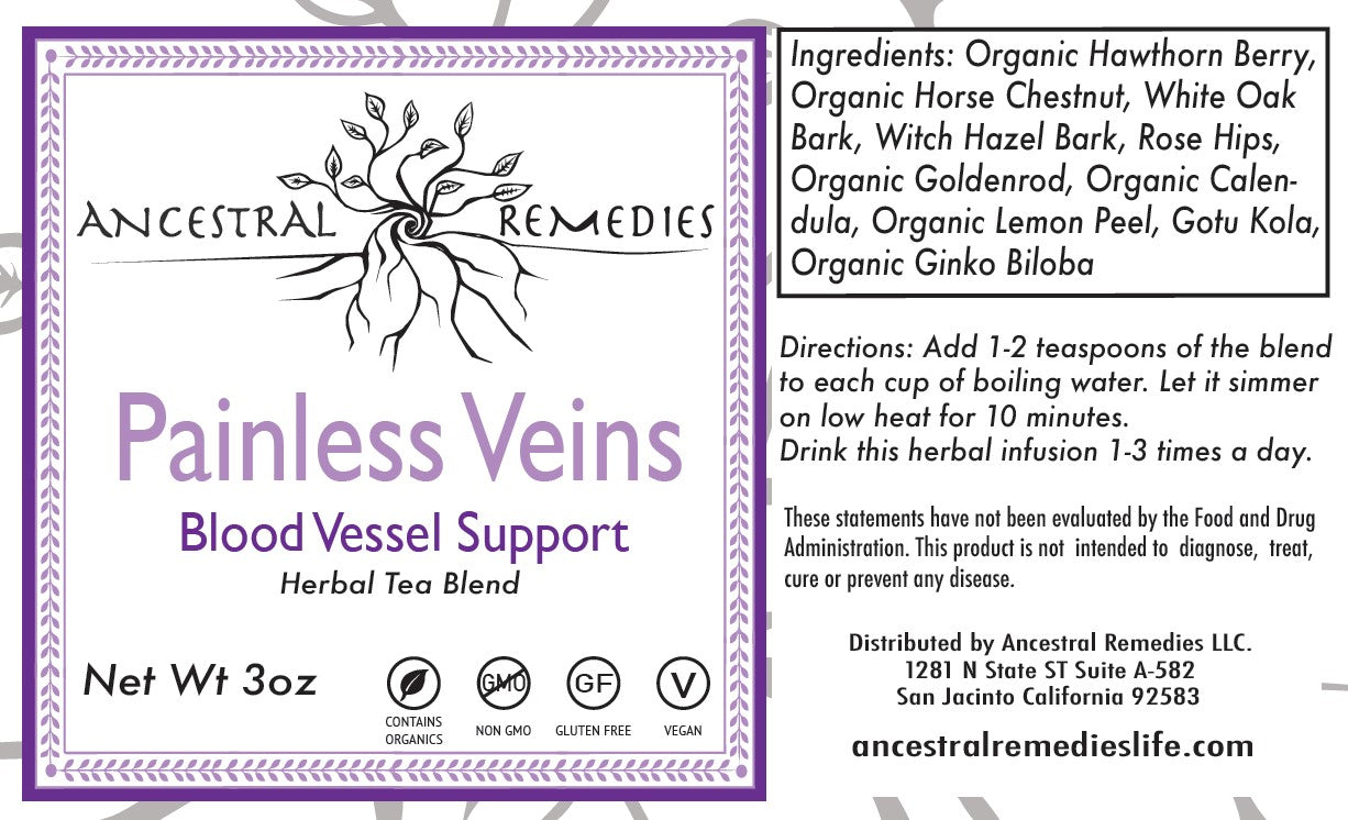 Painless Veins - Blood Vessel Support