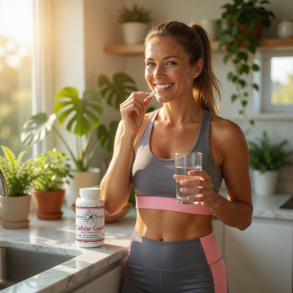 Cellular Guard Capsules: An Antioxidant-Rich Blend for Optimal Cellular Health